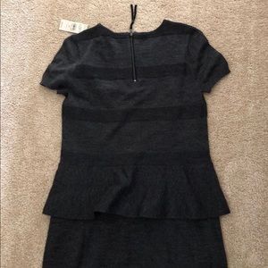 LOFT Dresses - Peplum Sweater Dress NWT LOFT Dresses - Peplum Sweater Dress NWT